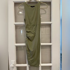 Forever 21- side cinched midi dress